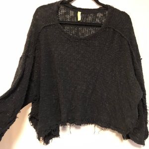 Free People Oversized Knit Top